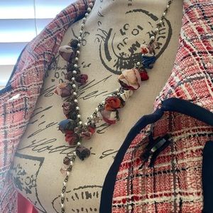 Ana Popova floral necklace.